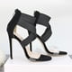 thumbnail image 1 of Zapatos de mujer Patrón de serpiente Sandalias Moda Tacones altos transparentes Zapatos grandes Wmkox8yii  hfjk4400, 1 of 6