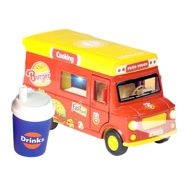 Coches fundidos a presión, juguetes con música y luces, coloridos, con puertas que se abren, vehículos de juguete de aleación para niños, recuerdos de Reajuste salarial
