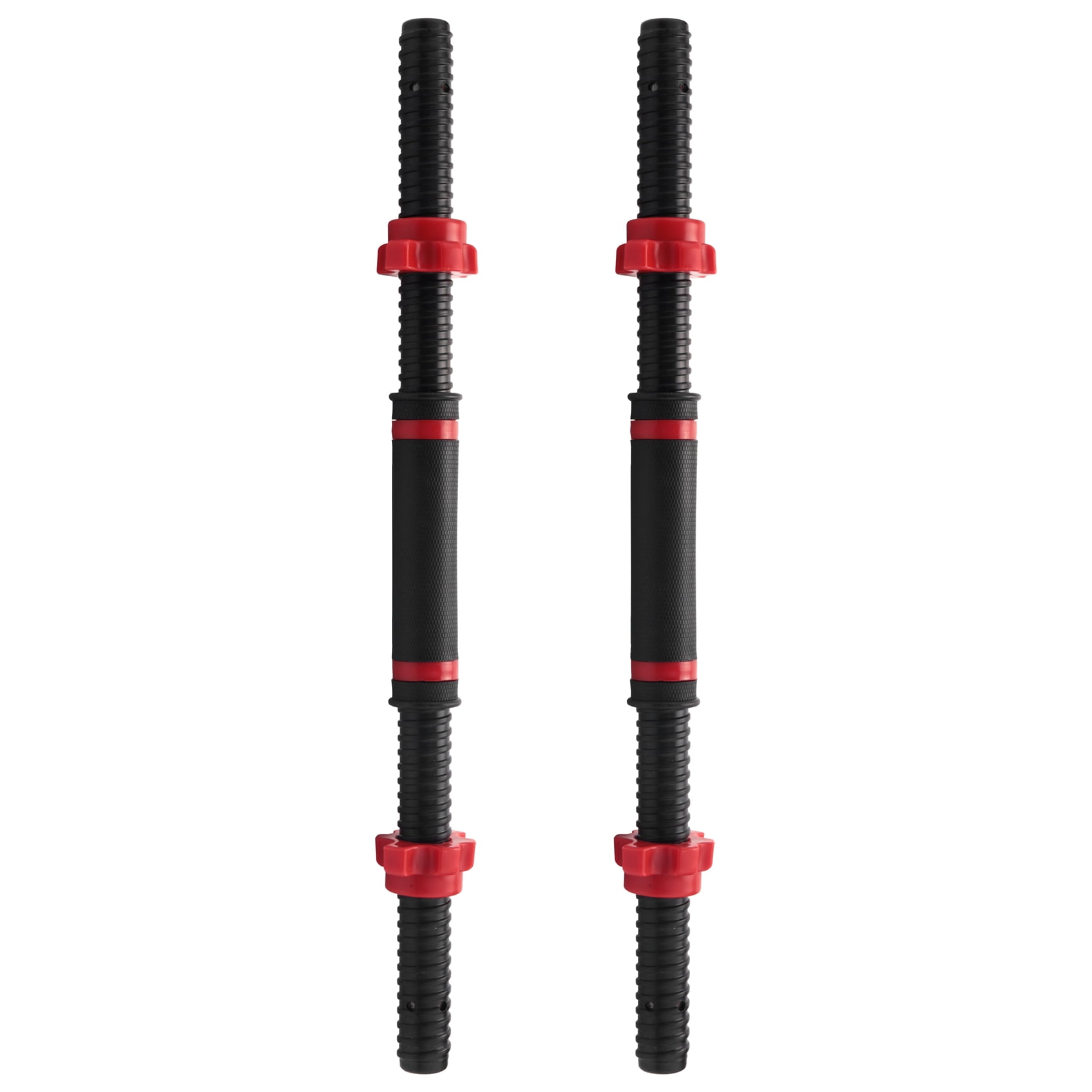 18 Inch Adjustable Dumbbell Bars, NonSlip Dumbbell Handles, Threaded