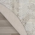 thumbnail image 5 of Nourison Grafix 5'3" x Round Grey Modern Indoor Area Rug, 5 of 8