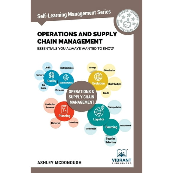 Self-Learning Management Operations and Supply Chain Management Essentials You Always Wanted to Know: Master Key Concepts, Procurement, Logistics, Book 15, (Paperback)