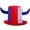 France, variant on Lovely Flag Football Top Hat Top Hat, Football Fan Cap Soccer Match Fan Party Hat for Cheering Game Party