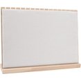 thumbnail image 3 of Veeki Necklace Display Stand, Wooden Frame 16 Slots L Shape Strong Structure Multipurpose Necklace Display Holder for Jewelry Shop24057164, 3 of 5