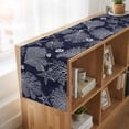 thumbnail image 6 of Table Runners 72 Inches Long Dress Scarves, Navy Blue Coastal Farmhouse Kitchen/Dining Table Runner, Coffee Tablerunners, Starfish Coral Summer Beach Ocean 16x72 Inch, 6 of 9