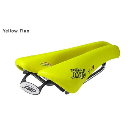 Selle SMP TRIATHLON Bicycle Saddle Seat - T4 - Fluorescent (Best Triathlon Bike Saddle)