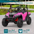 thumbnail image 4 of Ride On Dump Truck, 24V Ride On Car with Remote Control, Electric Dump Bed and Extra Shovel, Ride On Tractors Car with Music Player, Key Start for Safety, Gift for Kids, 4 of 9