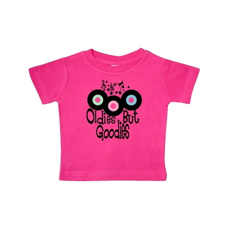 

Inktastic Oldies but Goodies Records and Music Notes Gift Baby Boy or Baby Girl T-Shirt