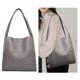 thumbnail image 4 of Bolso Mano Informal para Mujer Bolso Hobo Con Bolso Compras Cuero (gris), 4 of 9