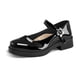thumbnail image 2 of Flats Niña YUYIN Escolares Comodas Clasicas Gala negro 21, 2 of 6