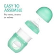 thumbnail image 4 of Boon NURSH® Reusable Silicone Pouch Bottles - 4oz - Mint (3pk), 4 of 8