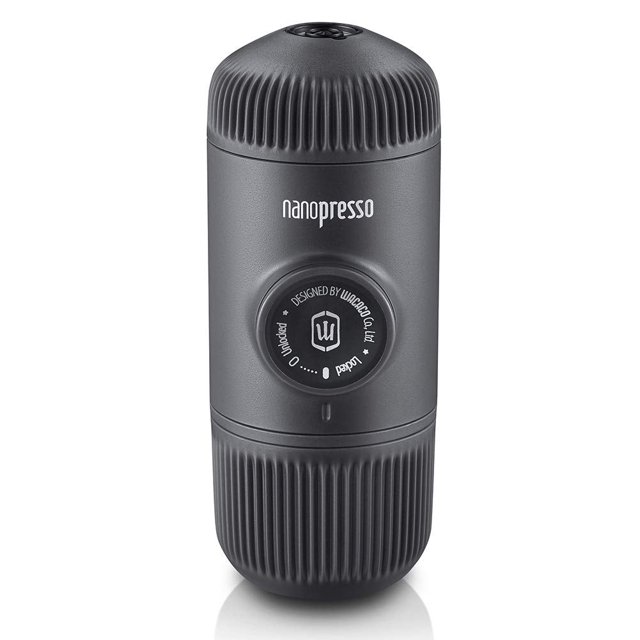 Wacaco Nanopresso Portable Espresso Maker, versión mejorada de Minipresso, cafetera de mano a presión de 18 bar, gadgets de viaje, manual, compatible con caf&eacu WACACO NA