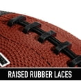 thumbnail image 4 of Franklin Sports Junior Footballs - Grip-Rite 100 - Kids Junior Size Rubber Footballs - Youth Footballs - 12 Pack of Footballs with Pump - Brown, 4 of 7