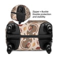 thumbnail image 2 of Fuzoiu Cute Autumn Turkey Print Suitcase Cover,Washable Luggage Covers for Suitcase,Elastic Luggage Protector Cover,Scratch Resistant Travel Suitcase Covers-Large, 2 of 7