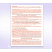 Next Day Labels CMS HCFA 1500, Laser Format Forms, 500 Pcs