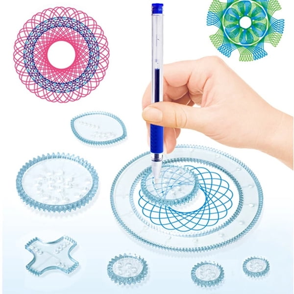Multi-function Puzzle Spirograph Geometric Ruler Drafting Tools For  Students Drawing Toys Children Learning Art Tool - Realistic Reborn Dolls  for Sale