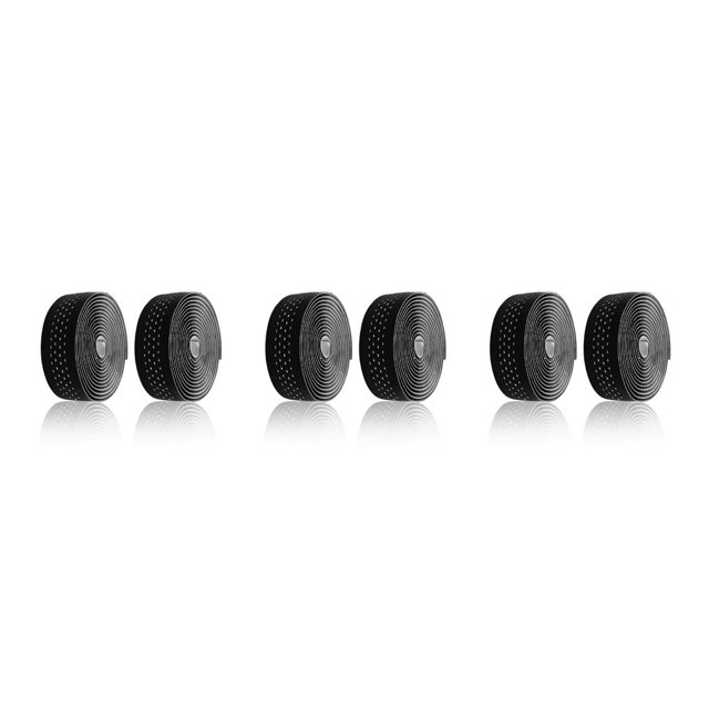 Wosthever 2 piezas / caja cintas de manillar de bicicleta absorción de golpes envoltura de bicicleta transpirable Flexible elástico Type1 NO1