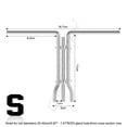 thumbnail image 2 of Silver Hydraulic Cylinder Piston Rod Seal U-cup Installation Tool Kit Set S M L, 2 of 11