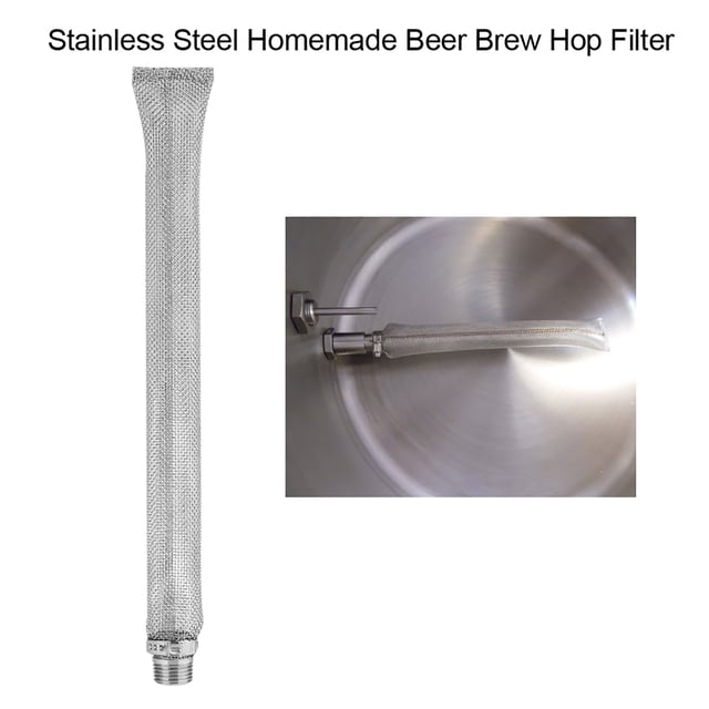 Filtro de malla para cerveza, filtro de cerveza casero de acero inoxidable 304, filtro de lúpulo para cerveza, eficiencia óptima