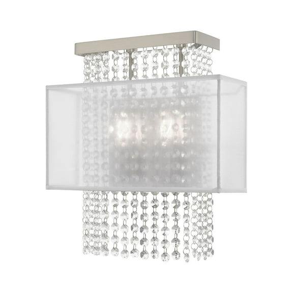 Livex Lighting - Bella Vista - 2 Light ADA Wall Sconce in Contemporary Style -