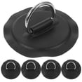 thumbnail image 1 of 5pcs D Rings Inflatable Boat Canoe Rope Buckles Stainless Steel D Ring Pad Kayak Supplies, 1 of 2