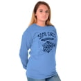thumbnail image 4 of Adorable Father Daughter Fishing Cute Women's Long Sleeve T Shirt Brisco Brands L, 4 of 6