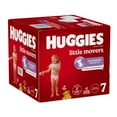 thumbnail image 3 of Huggies Little Movers Baby Diapers - Size 7 (41+ lbs) - 42 Count, 3 of 9
