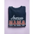 thumbnail image 3 of American Mama Banner Sweatshirt Women -Image by Shutterstock, Female XX-Large, 3 of 4