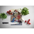 thumbnail image 2 of Carolines Treasures PPP3115LCB Dogs Mutli-Breed Neighborhood Glass Cutting Board Large, 12H x 16W, multicolor, 2 of 2
