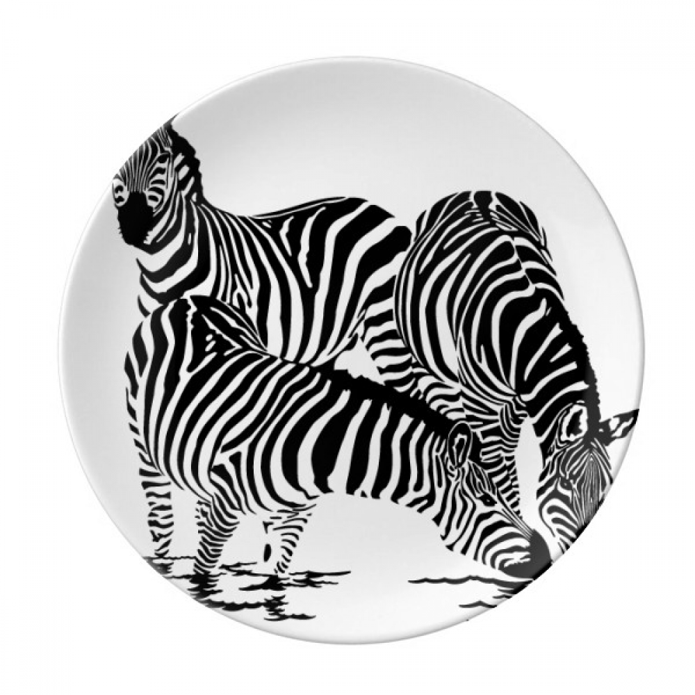 Simple Pintos Animal Plate Decorative Porcelain Salver Tableware Dinner