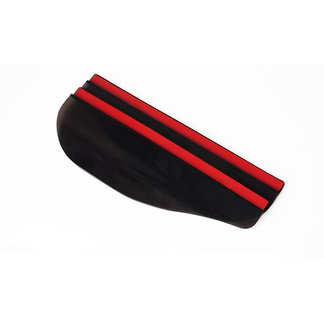 2pcs Flexible PVC coche espejo retrovisor lluvia sombra cuchillas impermeable negro CACAGOO Espejo retrovisor del coche
