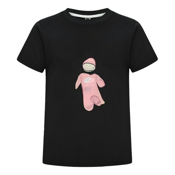N82569 NTONGSHANBB Custom Kids cartoon T-shirt black100