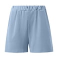 thumbnail image 6 of Short Sets for Women Short Batwing Sleeve Crewneck T Shirt and Shorts 2 Piece Matching Set Womens Lounge Set, 6 of 8