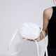 thumbnail image 2 of Bolso bandolera pequeño tejido para mujer, bolso tejido, bolso de hombro cuadrado (blanco), 2 of 7