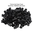 thumbnail image 3 of 1000PCS Disposable  Ink Caps Cups,Plastic Disposable  Ink Cups For  Permanent Makeup Container Cap  Accessory, 3 of 7