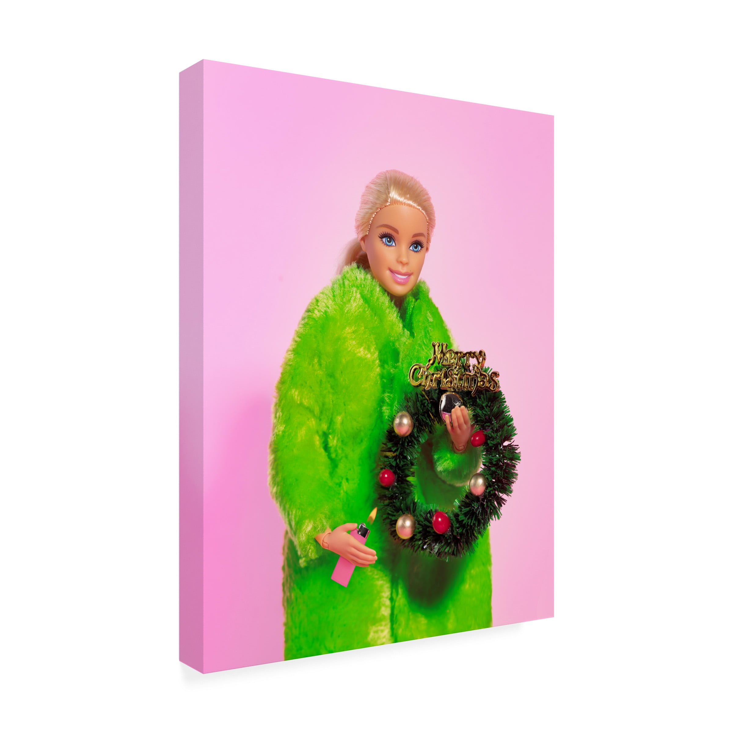 Julia Ramiro 'Grinch' Canvas Art