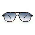 thumbnail image 4 of Boho Thin Plastic Racer Retro Color Hipster Fashion Sunglasses Tortoise - Smoke, 4 of 8