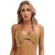thumbnail image 3 of Sexy mujer brillante recorte Halter chaleco Tops traje de baño Tops gimnasio Yoga Fitness traje de culturismo elástico Top corto con espalda al aire, 3 of 5