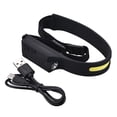 thumbnail image 2 of Lámpara frontal LED recargable USB para correr, ciclismo y actividades al aire libre con sensor de movimiento y resistencia al agua IPX4, 2 of 7