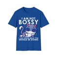 thumbnail image 2 of I'm Not Bossy I Just Know What You Should Be Doing Feline Unisex T-Shirt, 2 of 5