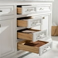 thumbnail image 2 of Design Element Milano 72" Double Sink Bathroom Vanity in White, 2 of 11