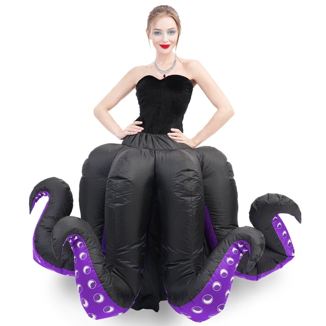 Disfraz inflable Anroog Octopus para mujer, fiesta de Halloween
