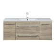 thumbnail image 3 of Cutler Kitchen and Bath Kato 48" Wood/Cultured Marble Bathroom Vanity in Oak, 3 of 5