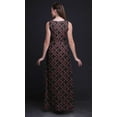 thumbnail image 4 of Bimba Robe Longue Décontractée Sans Manches à Col Rond Teinture sur Nœuds pour Femmes, Imprimé, Très Petit, 4 of 6