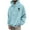 Light Blue-Sweatshirts, variant on Namayuj Hoodies for Men Fall Solid Color Hooded Sweatshirt Fashion Pullover Tops Cotton Long Sleeve Hoodie with Pcokets
