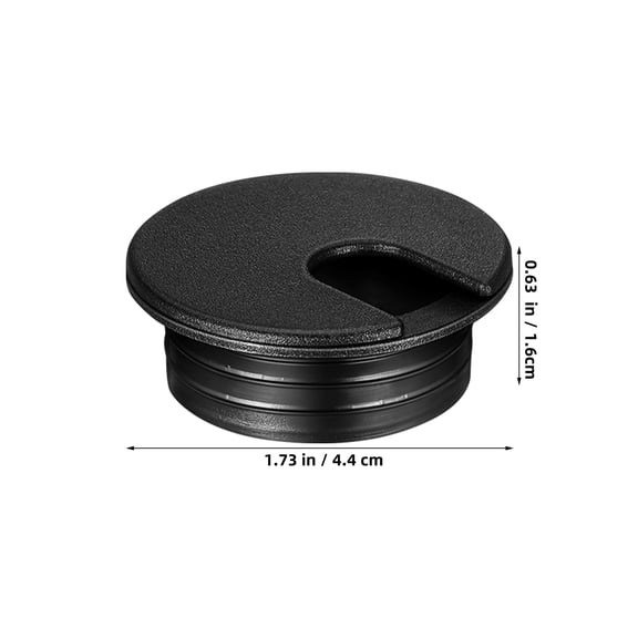 6 Pcs Plastic Desk Hole Covers Wire Grommets Cable Cord Management Washers