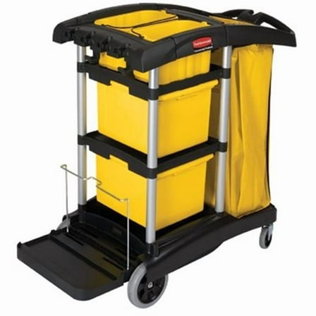 Microfiber Janitorcart - Black