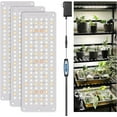 thumbnail image 1 of Grow Light K Full Spectrum Plant Lights for Indoor Growing with Auto Timer Dimmable Levels & Color Modes LEDs Grow Lamp Panel for Seed Starting Veg and Bloom(Pan, 1 of 6