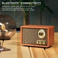 thumbnail image 3 of Victrola Willow Wood Bluetooth Radio, 3 of 7