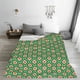thumbnail image 5 of Fotbe 60s and 70s Style Manta de Franela Acolchonada con Estampado, Súper Suave y Esponjosa, Extra Grande para Sofá, Cama, Uso Todo el Año-60"x50", 5 of 7