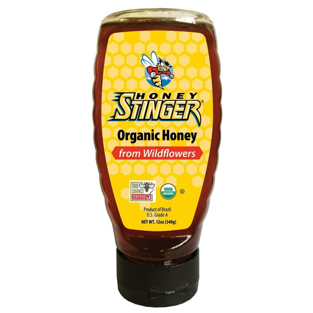Honey Stinger Organic Wildflower Honey, 12 Oz